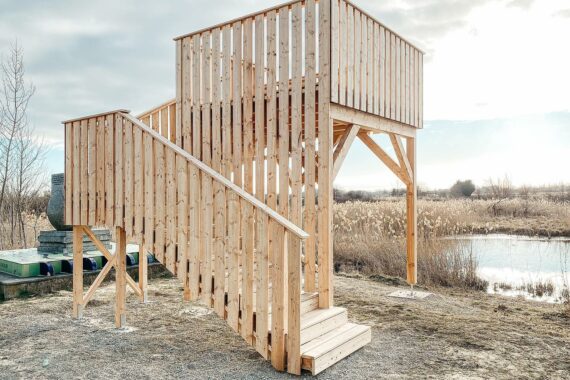 Aussichtsturm - Treppe