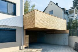 Carport-Terrasse